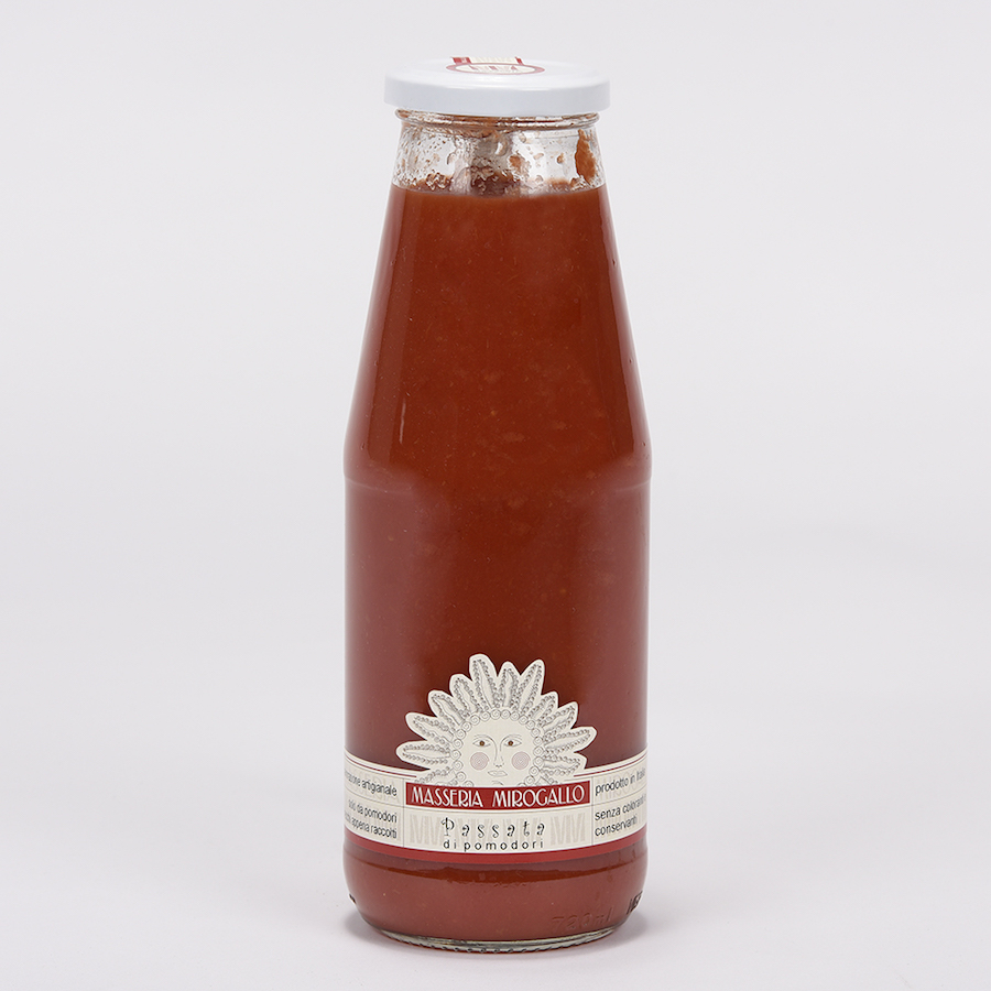 Passata di Pomodoro Masseria Mirogallo 700 gr Passata di Pomodoro Masseria Mirogallo 700 gr